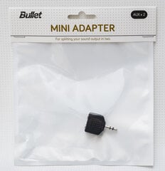 Miniadapter 3,5mm Out / 2x3,5mm In hind ja info | Kaablid ja juhtmed | kaup24.ee