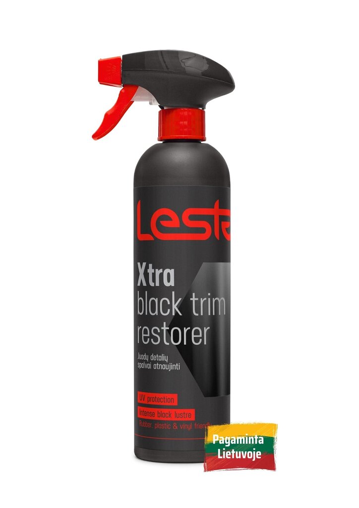 Mustai detaile taastav vahend Lesta Xtra Black Trim Restorer, 500ml цена и информация | Autokeemia | kaup24.ee