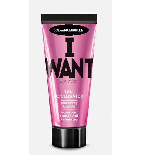 Solaariumikreem I WANT! 150ml hind ja info | Solaariumikreemid | kaup24.ee