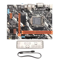 Материнская плата для настольного компьютера B75 G LGA 1155 Socket 2 DDR3 PCIe 16X SATA3.0 4Pin 24Pin Power VGA DVI HD Output M ATX материнская плата цена и информация | Аксессуары для корпусов | kaup24.ee