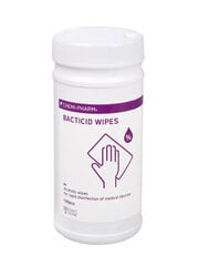 Chemi-Pharm Pindade kiirdesinfektsioon Bacticid Wipes 150tk цена и информация | Аптечки | kaup24.ee
