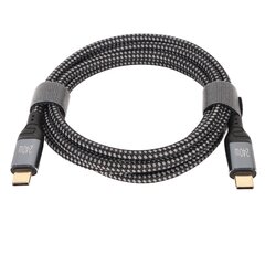 Кабель USB C - USB C 4,9 фута нейлоновый мужской - мужской PD240W PD3.1 E Mark Chip Type C кабель для зарядки ноутбука телефона планшета цена и информация | Чехлы для планшетов и электронных книг | kaup24.ee