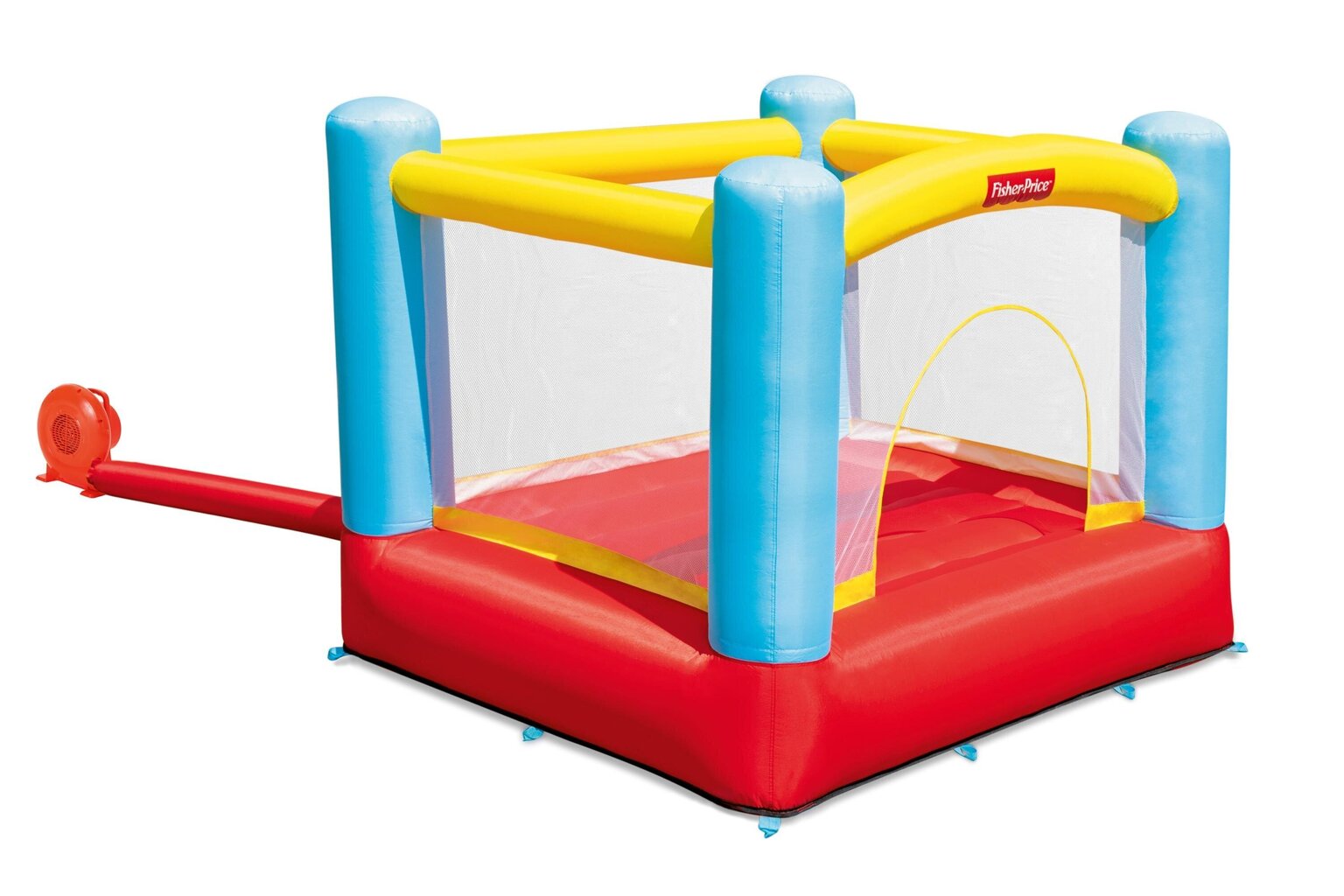 Täispuhutav batuut lastele Bestway Fisher-Price Bouncetacular, 200x170x152 cm, värviline цена и информация | Täispuhutavad veemänguasjad ja ujumistarbed | kaup24.ee