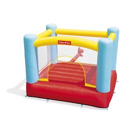 Täispuhutav batuut lastele Bestway Fisher-Price Bouncetacular, 200x170x152 cm, värviline цена и информация | Надувные и пляжные товары | kaup24.ee