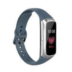 Дымчато-Голубой Совместимый С Силиконовым Ремешком Для Часов Samsung Galaxy Fit Sm-R370 цена и информация | Чехлы для телефонов | kaup24.ee