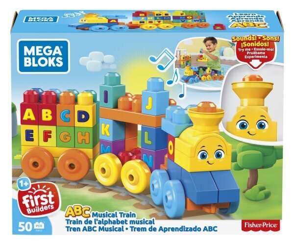 Mega Bloks ABC tähestikurong цена и информация | Imikute mänguasjad | kaup24.ee