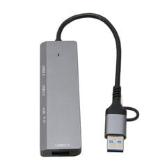 USB-jaotur 5Gbps kiire mälukaart mälukaardilugeja USB 3.0 jaotur telefoni jaoks arvuti sülearvuti printer, klaviatuur, hiir hind ja info | Tahvelarvuti kaaned ja kotid | kaup24.ee