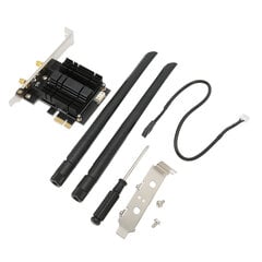 PCIE WiFi-adapteri tugi AC1300Mbps Bluetooth 4.2 PCIE Wifi-kaart 2,4GHz 5,8GHz kahesageduslik lauaarvuti WiFi-kaart lauaarvuti jaoks hind ja info | Arvuti (WEB) kaamerad | kaup24.ee