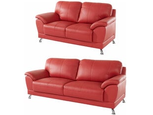 Комплект из 2-х диванов Notio Living Lutfi, красного цвета цена и информация | Диваны | kaup24.ee