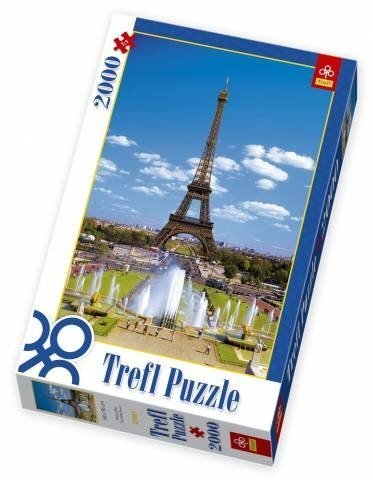 Pusle Trefl Eiffeli torn, 2000 osa цена и информация | Pusled | kaup24.ee