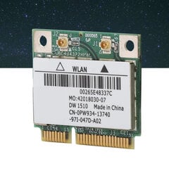 BCM94322HM8L DW1510 двухдиапазонная 300 Мбит/с мини PCI-E беспроводная сетевая карта для DELL E4200 E5500 цена и информация | Охлаждающие подставки и другие принадлежности | kaup24.ee