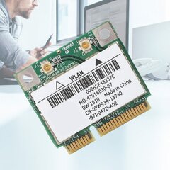 BCM94322HM8L DW1510 двухдиапазонная 300 Мбит/с мини PCI-E беспроводная сетевая карта для DELL E4200 E5500 цена и информация | Охлаждающие подставки и другие принадлежности | kaup24.ee