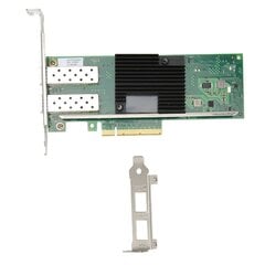 10Gb SFP+ PCIE võrgukaart NIC Dual SFP X710BM2 Chip Ethernet Converged Network Adapter Ethernet LAN kaart 4 LED-indikaatoriga hind ja info | Lisatarvikud korpustele | kaup24.ee