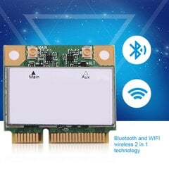 2.4G Bluetooth WIFI 2 в 1 беспроводная карта для слота Mini PCI-E для DELl Asus Toshiba/ BenQ цена и информация | Охлаждающие подставки и другие принадлежности | kaup24.ee