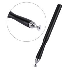 Smooth Disc Touch Stylus Touch Pen, väga tundlik kriimustusvastane telefoni tahvelarvuti puutepliiats (must) hind ja info | Sülearvuti tarvikud | kaup24.ee