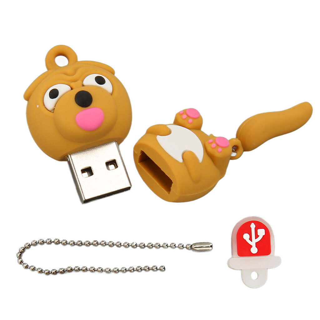 Multifilmi USB-mälupulk Cute Dog USB2.0 liidesega Plug and Play kiire mälupulk fotovideofailide jaoks 16G цена и информация | Mälupulgad | kaup24.ee