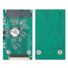 Riser Card Зеленый ABS MSATA на CE/ZIF SSD твердотельный накопитель адаптер Компьютерные аксессуары цена и информация | Охлаждающие подставки и другие принадлежности | kaup24.ee