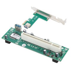 PCIE Expressi ja PCI-adapteri võrgukaardi kontroller Mini ASM1083 4-pin pistik hind ja info | Sülearvuti tarvikud | kaup24.ee