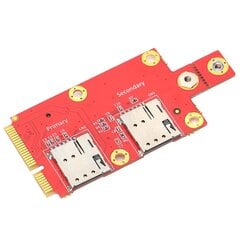 M.2 mini PCIE adapteri muundurmoodul koos SIM-kaardi pesaga arvuti sülearvuti tarvikutega hind ja info | Sülearvuti tarvikud | kaup24.ee