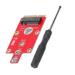 Адаптер PCI?E M.2 B Key для Mini PCI?E Card для 3G 4G 5G Converter Header Expansion Module цена и информация | Охлаждающие подставки и другие принадлежности | kaup24.ee