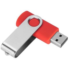 USB-флешка Candy Red, вращающаяся портативная карта памяти для ПК, планшета, 16 ГБ цена и информация | Охлаждающие подставки и другие принадлежности | kaup24.ee