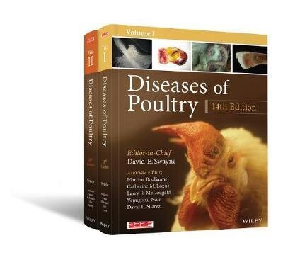 Diseases Of Poultry: 2 Volume Set 14Th Edition цена и информация | Entsüklopeediad, teatmeteosed | kaup24.ee