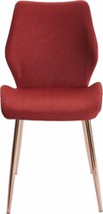 2-tooli komplekt Notio Living Astor, punane hind ja info | Söögitoolid, baaritoolid | kaup24.ee