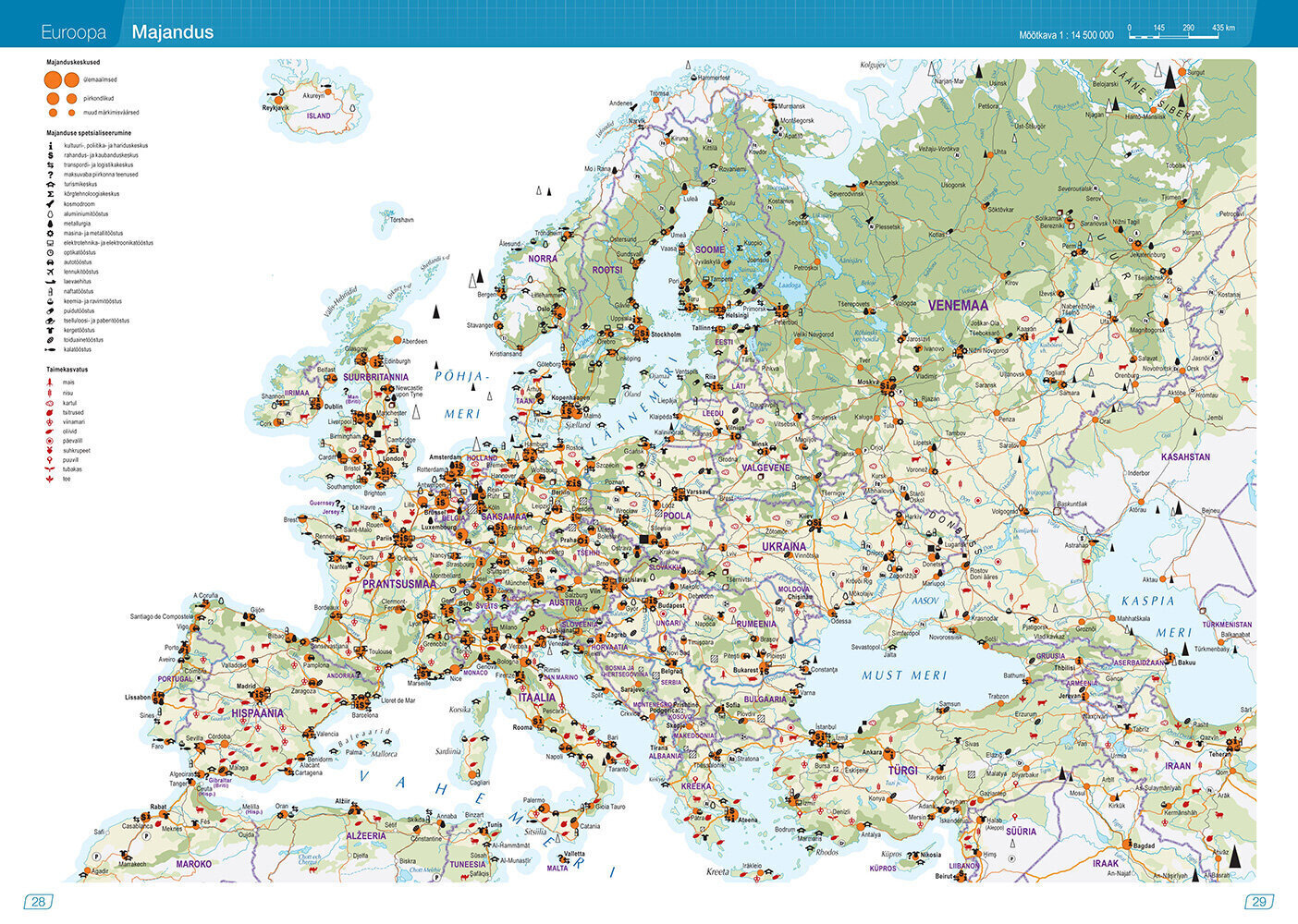 Uus maailma atlas 2023 hind ja info | Reisiraamatud, reisijuhid | kaup24.ee