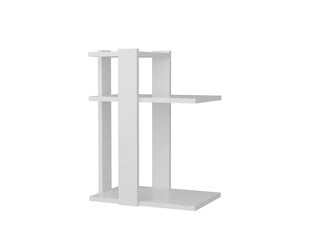 Столик Kalune Design Teras, белый цена и информация | Журнальные столики | kaup24.ee