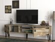 TV laud Kalune Design Costa, pruun/must hind ja info | TV alused | kaup24.ee