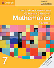 Cambridge Checkpoint Mathematics Coursebook 7 hind ja info | Entsüklopeediad, teatmeteosed | kaup24.ee