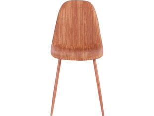 Комплект из 4-х стульев Notio Living Baampu, коричневый цена и информация | Стулья для кухни и столовой | kaup24.ee