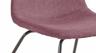 2-tooli komplekt Notio Living Colombo, roosa hind ja info | Söögitoolid, baaritoolid | kaup24.ee