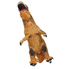 Dinosauruse kostüüm T Rex täispuhutav dinosauruse puhumiskostüüm Halloweeni cosplay-peo jõuludeks hind ja info | Karnevali kostüümid | kaup24.ee