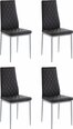 Комплект из 4-х стульев Notio Living Barak, черный