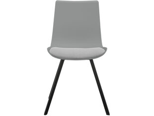 2-tooli komplekt Notio Living Lala, hall hind ja info | Söögilaua toolid, köögitoolid | kaup24.ee