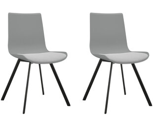Комплект из 2-х стульев Notio Living Lala, серый цена и информация | Стулья для кухни и столовой | kaup24.ee