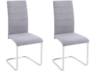 Комплект из 2-х стульев Notio Living Dolores, серый цена и информация | Стулья для кухни и столовой | kaup24.ee