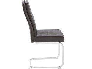 Комплект из 2-х стульев Notio Living Lagona, темно-серый цена и информация | Стулья для кухни и столовой | kaup24.ee