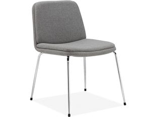 Комплект из 2-х стульев Notio Living Heino, серый/хром цена и информация | Стулья для кухни и столовой | kaup24.ee