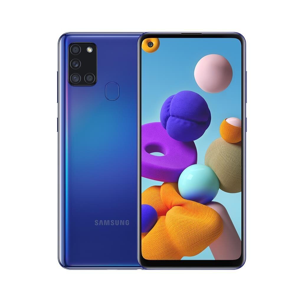 Телефон Samsung Galaxy A21s, 32 ГБ, Dual SIM, Blue цена | kaup24.ee