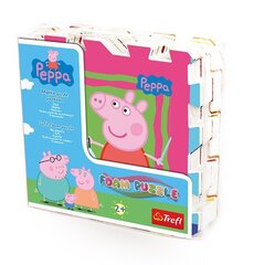 Коврик-головоломка/пазл Trefl Свинка Пеппа(Peppa Pig), 8 деталей цена и информация | Peppa Pig Для ухода за младенцем | kaup24.ee