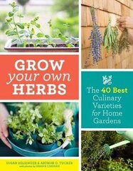 Grow Your Own Herbs: The 40 Best Culinary Varieties For Home Gardens: The 40 Best Culinary Varieties For Home Gardens цена и информация | Книги по садоводству | kaup24.ee