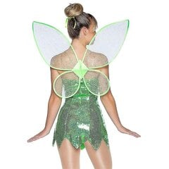 Haldjakostüüm naistele Tinker Bell kostüüm täiskasvanutele jõulude Halloweeni cosplay kostüüm. hind ja info | Karnevali kostüümid | kaup24.ee