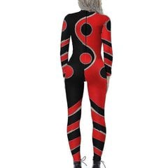 halloweeni jõulud Naiste Halloweeni Cosplay kostüüm Jumpsuit Body Abstraktne kassiülikond uhke kleit цена и информация | Карнавальные костюмы | kaup24.ee