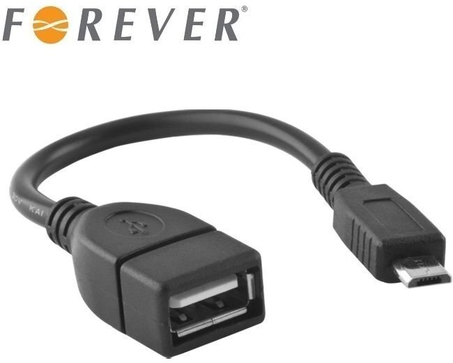 Telefonilaadija koos data kaabliga Forever MicroUSB - USB цена и информация | USB jagajad, adapterid | kaup24.ee