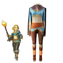 Legend Of Zelda Princess Full Christmas Cosplay kostüüm Breath Of The Wild kvaliteetne MTS цена и информация | Карнавальные костюмы | kaup24.ee