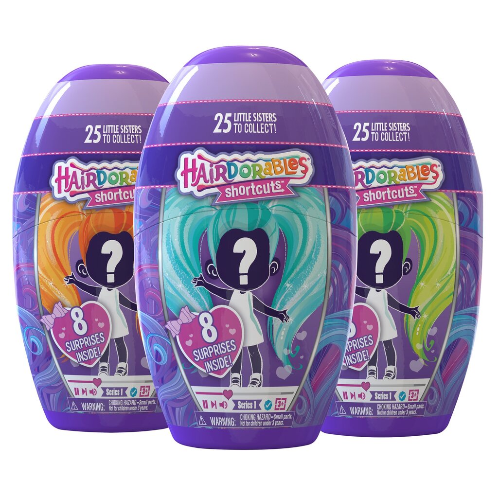 Kollektsiooni nukk-üllatus aksessuaaridega Hairdorables ShortCuts, 23660 цена и информация | Tüdrukute mänguasjad | kaup24.ee