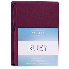 Amelia Home Ruby voodilina kummiga 240x220 cm цена и информация | Простыни | kaup24.ee