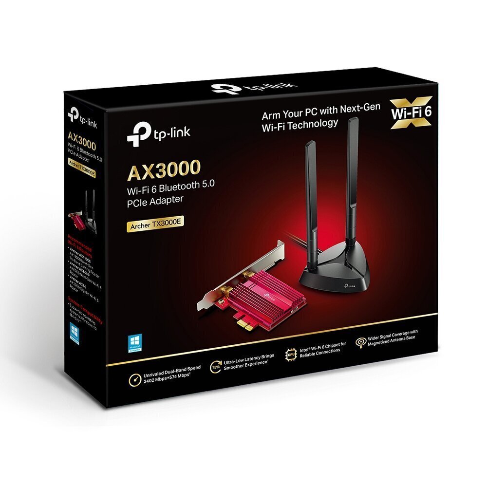 TP-Link Archer TX3000E цена и информация | Ruuterid | kaup24.ee